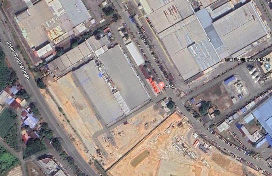 A view of the ATX Melaka plant from Google Earth.